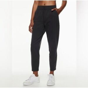 The Group by Babaton Black High Rise Tapered Elastic Waist Pants XS
